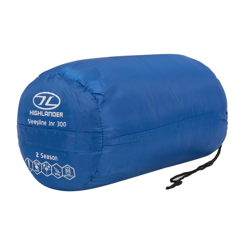 Sacco a pelo per bambini SLEEPLINE JNR 300 - 2 stagioni - Blu 5/5