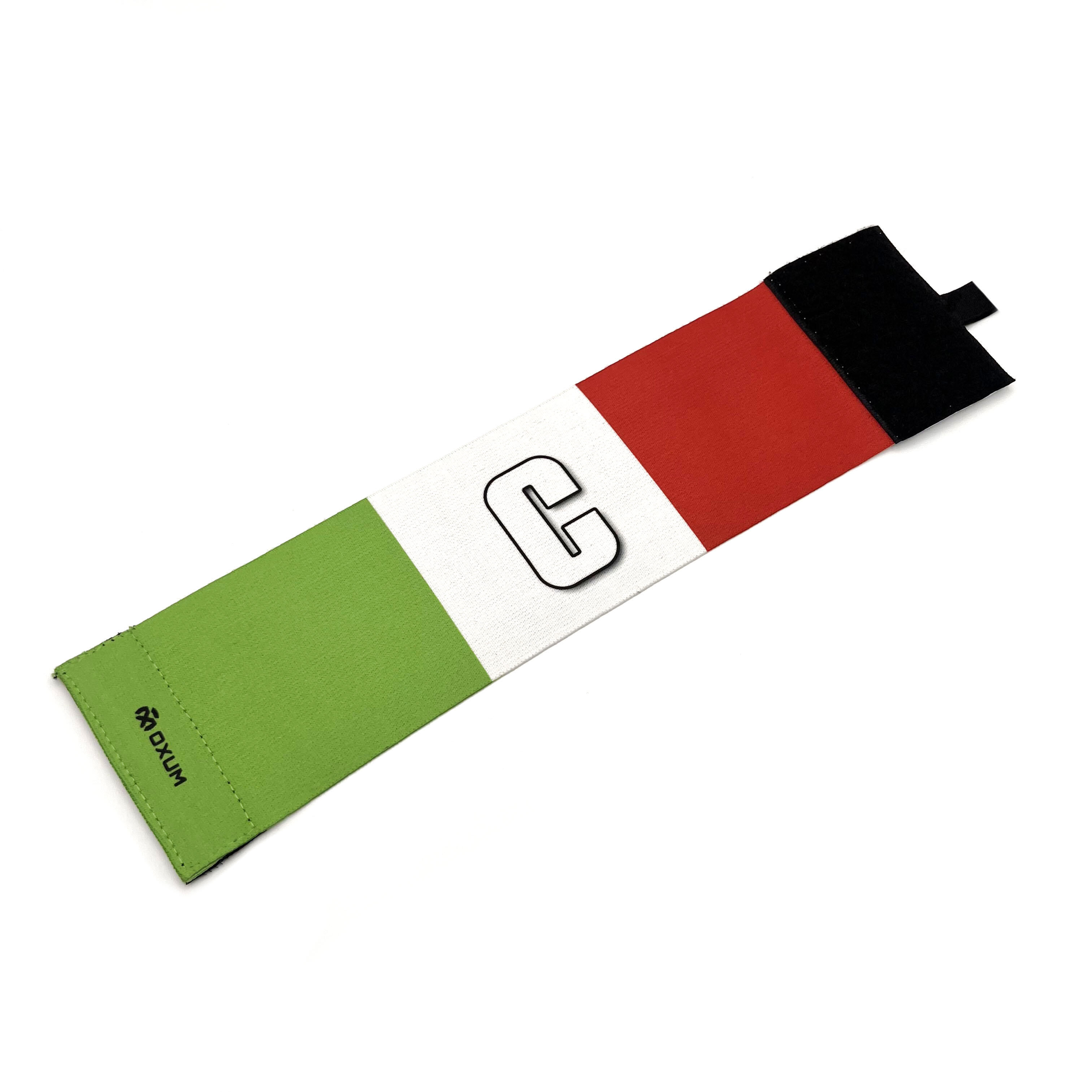 Oxum - Brassard De Capitaine Proud Italien Taille M - Brassard De Capitaine - Blanc|rouge|vert - Taille Unique - Decathlon