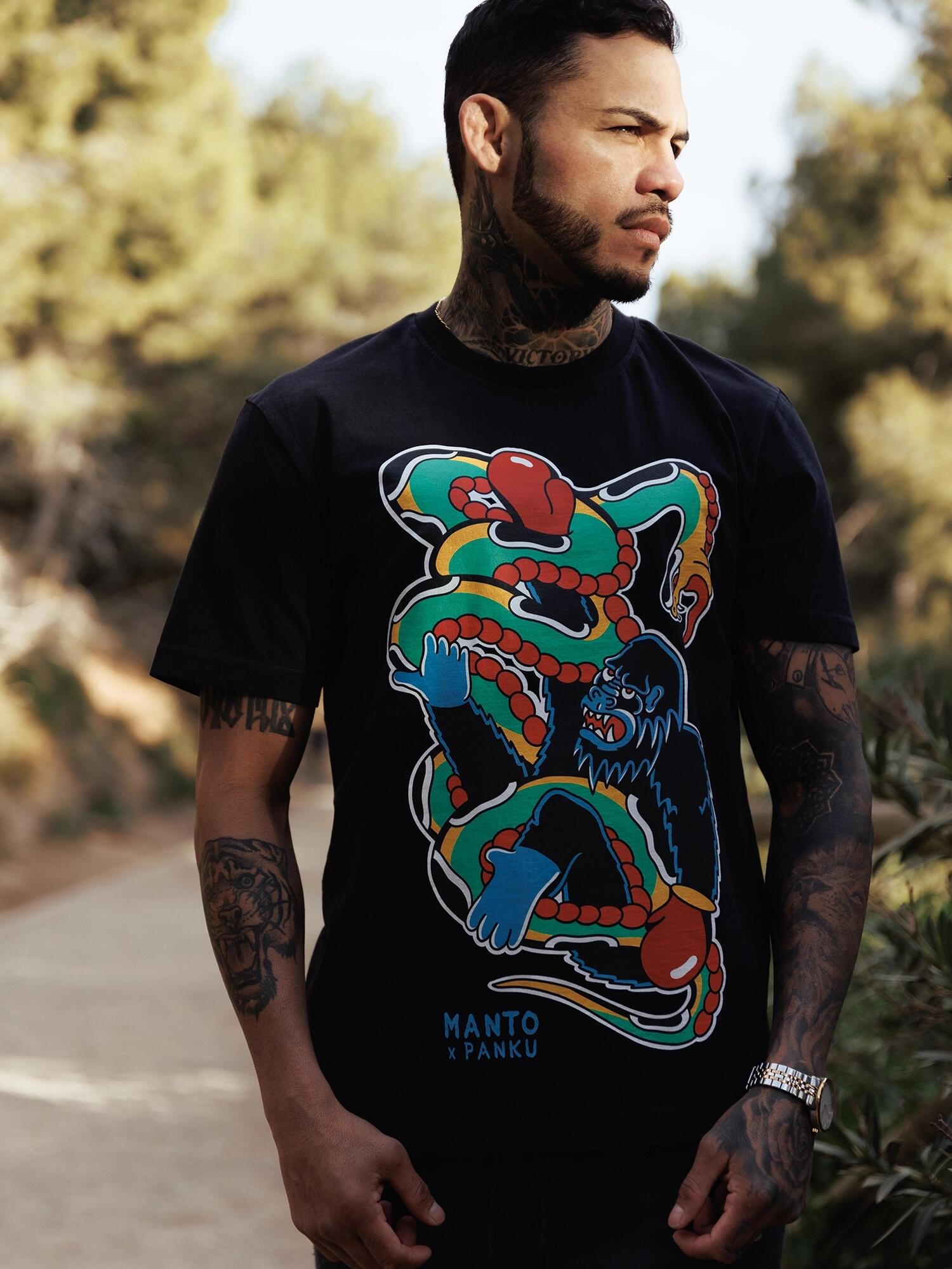 MANTO T-shirt da lotta MANTO X Panku