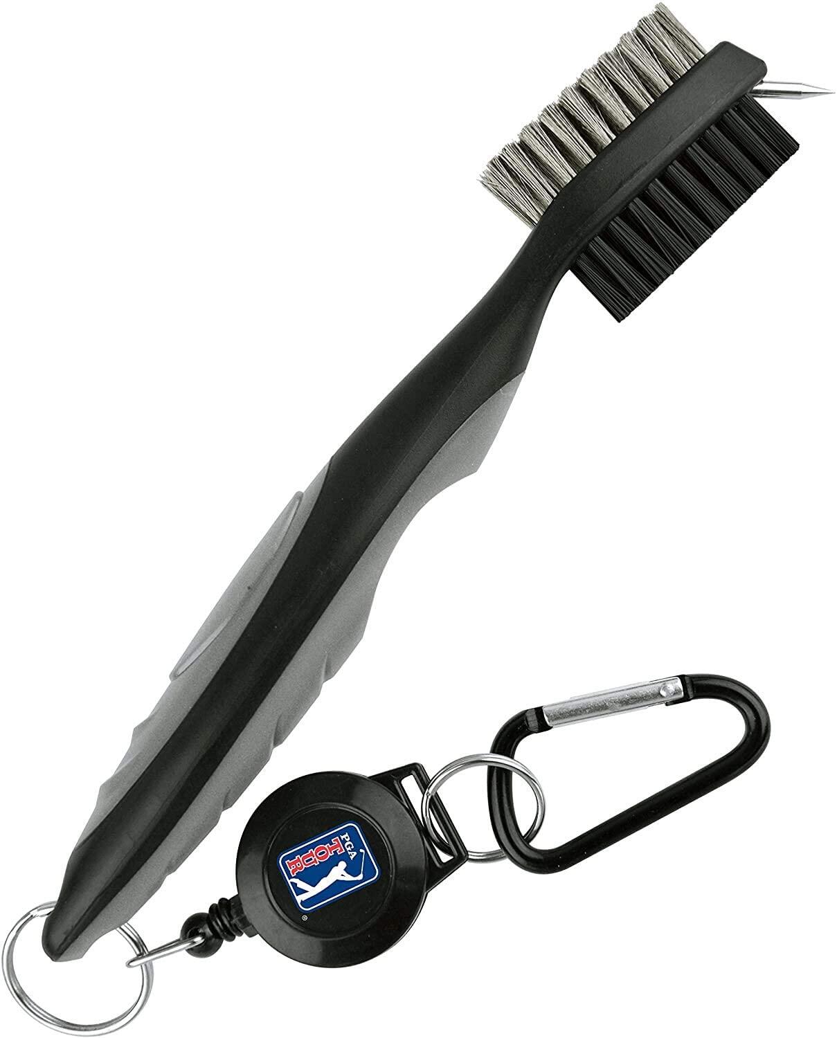 PGA TOUR PGA TOUR Deluxe Golf Brush (GREY)