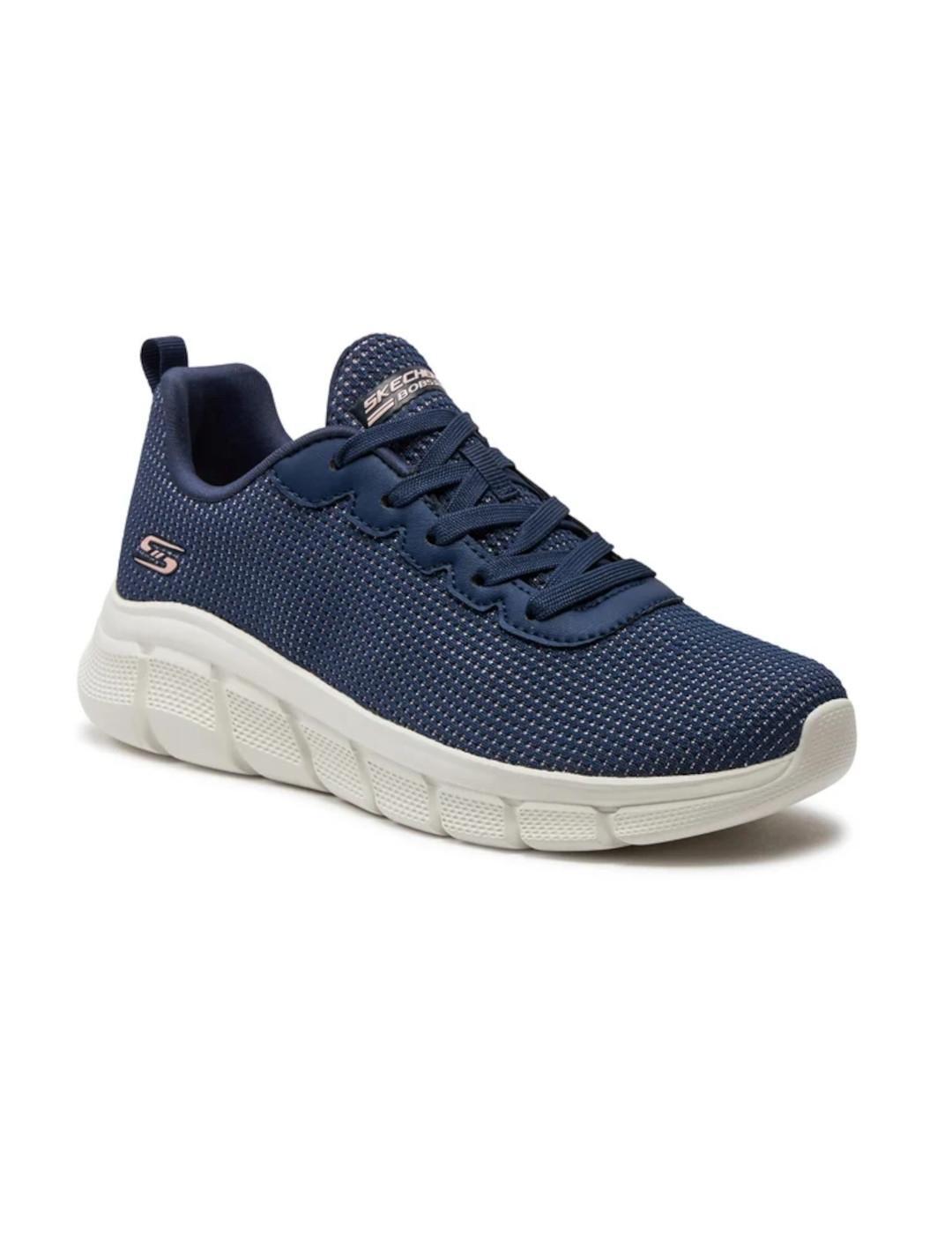 Scarpe da donna Skechers Bob flex blu 4/5