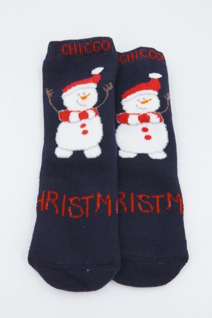 Chicco Modello Calcetin Natale Colore Blu 4/5