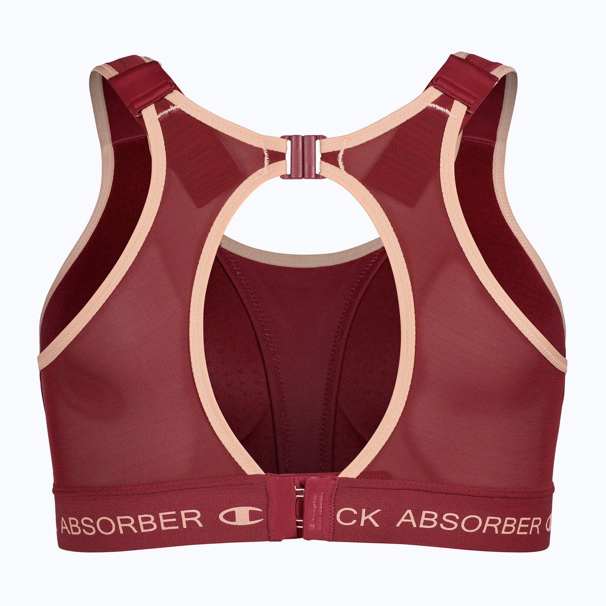 Brassière Champion x Shock Absorber Ultimate Bordeaux 3/4