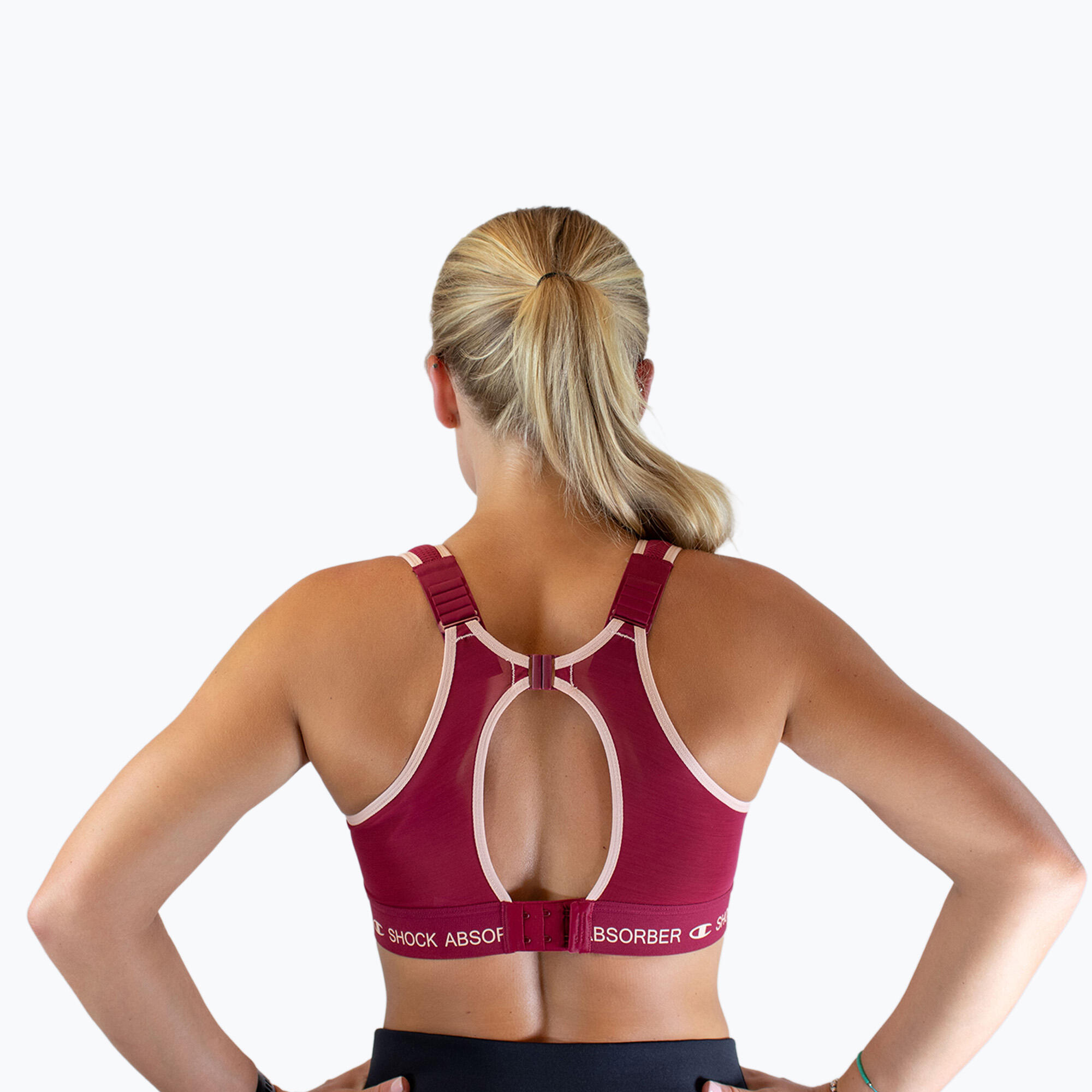 Brassière Champion x Shock Absorber Ultimate Bordeaux 4/4