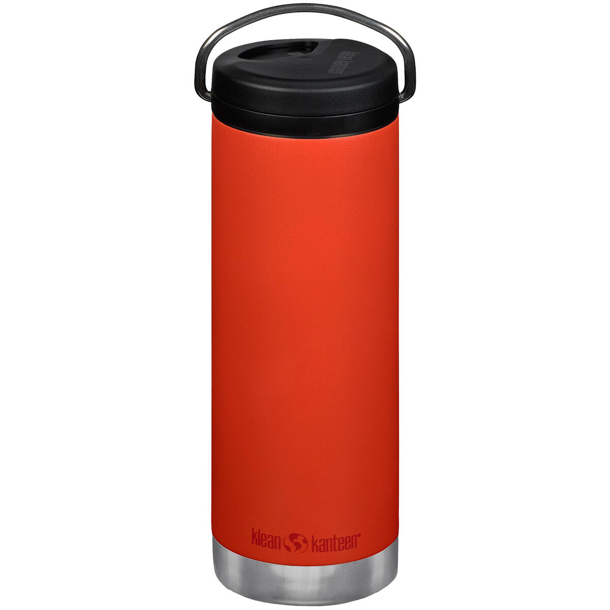 Klean Kanteen TKWide Insulated Bottle 20oz (592ml) With Twist Cap - Tiger Lily 3/3