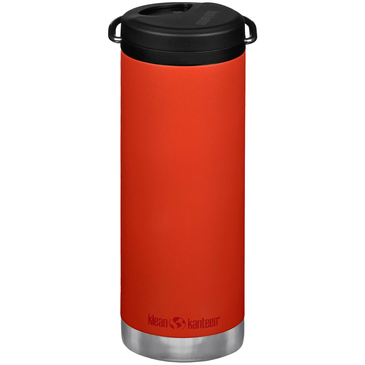Klean Kanteen TKWide Insulated Bottle 20oz (592ml) With Twist Cap - Tiger Lily 2/3