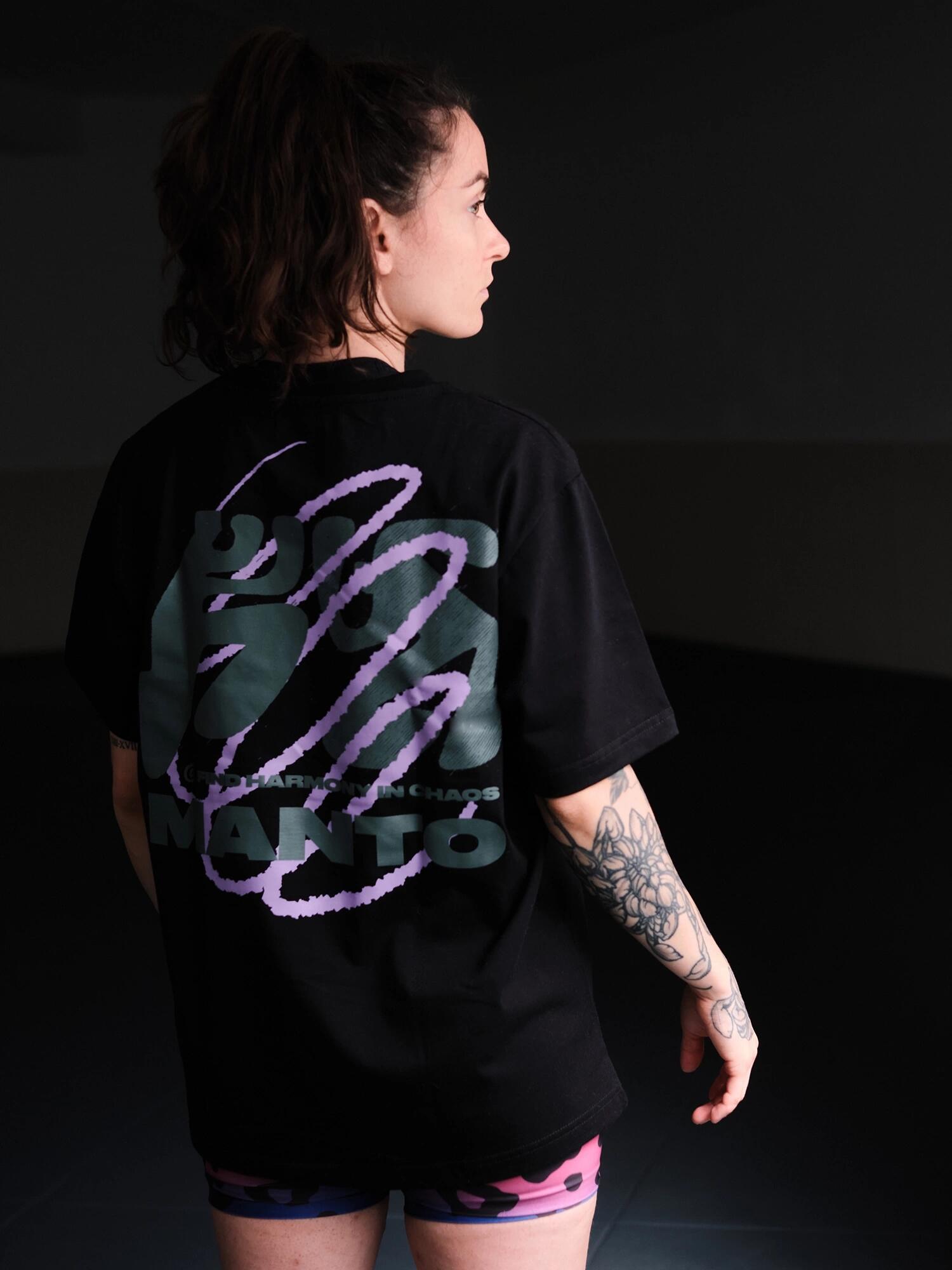 Camiseta de mujer MANTO Harmony Oversize 2/5