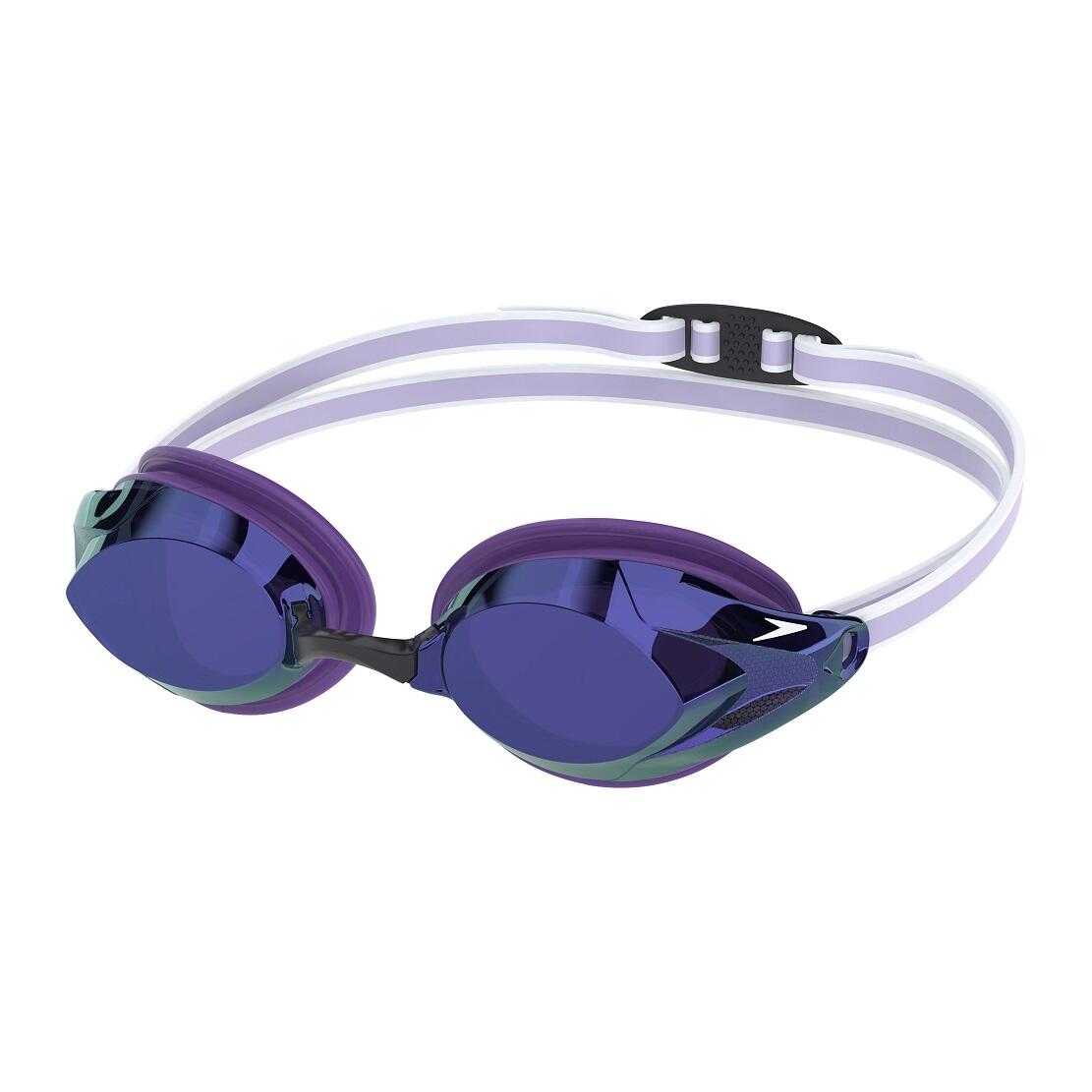 SPEEDO Speedo Damen Vanquisher 3.0 verspiegelte Schwimmbrille – Lila