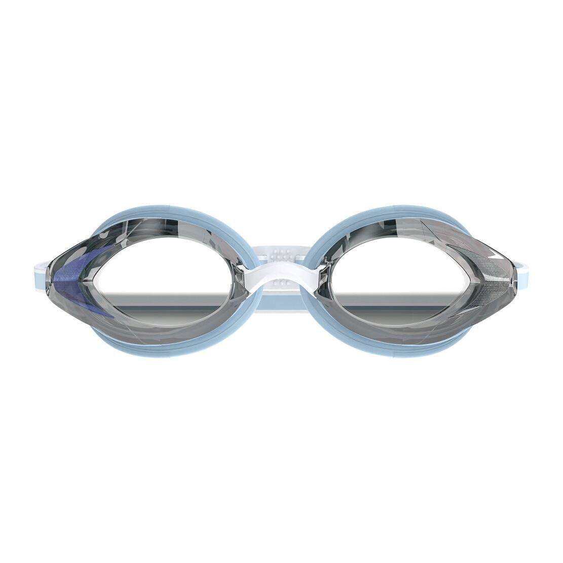Dames Vanquisher 3.0 Gespiegelde Zwembril (Blauw/Wit) 5/7