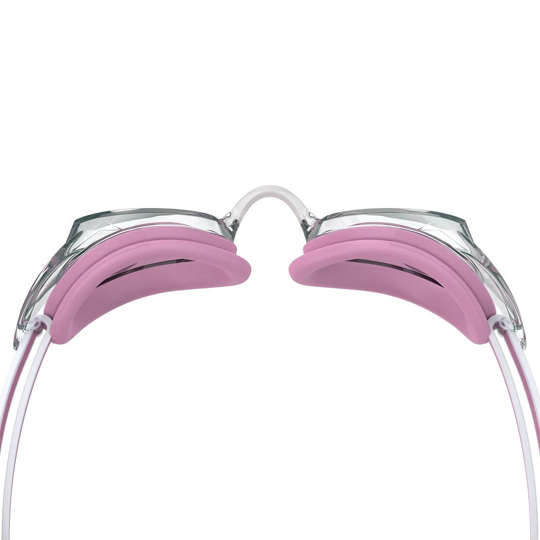 Lunette de Piscine Speedo Vanquisher 3.0 Femme Rose Amusant/Transparent 5/7