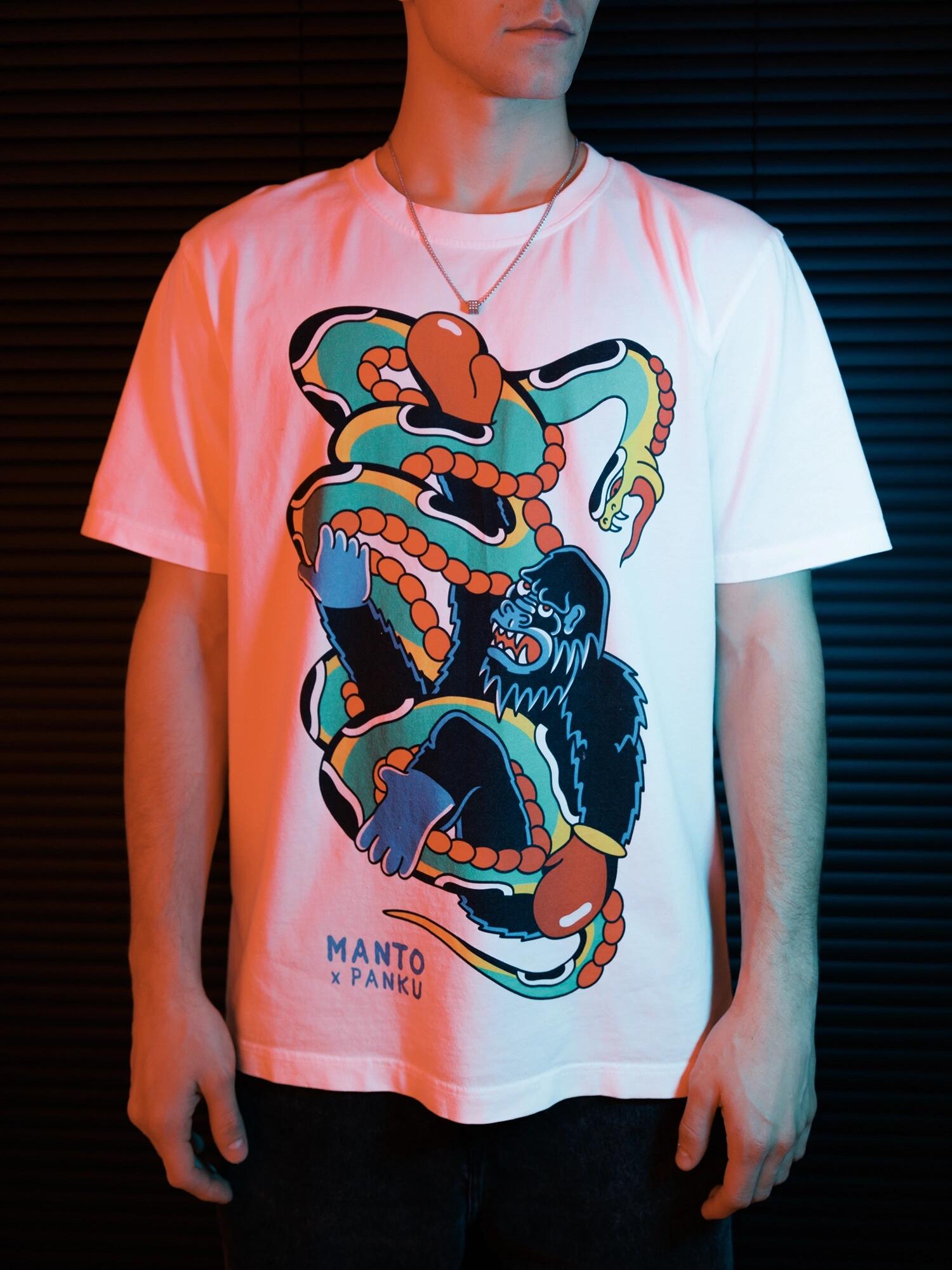 MANTO T-shirt da lotta MANTO X Panku