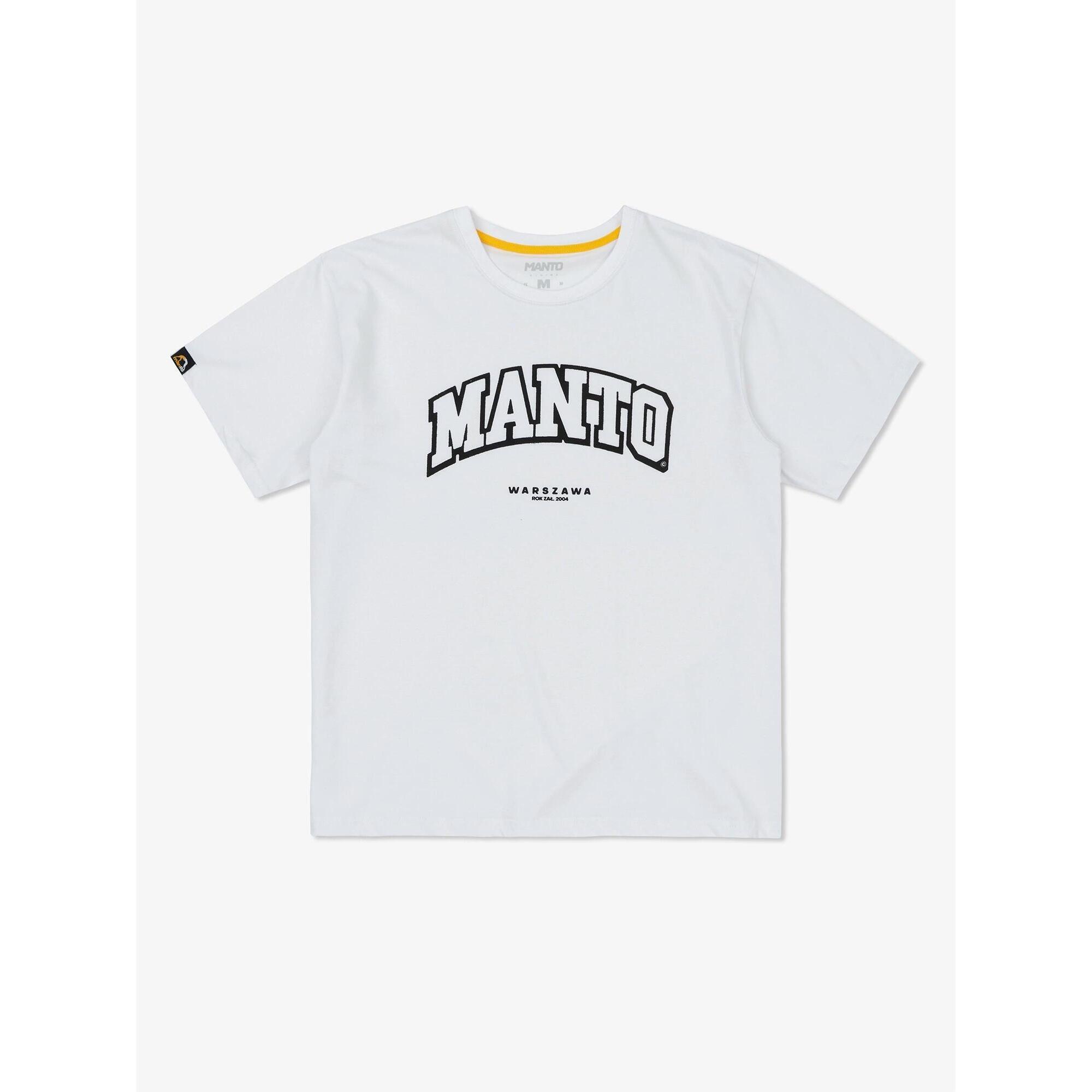 Manto - T-shirt Oversize Manto Varsovie - Maillot Manches Courtes - Blanc - 52 2xl - Decathlon