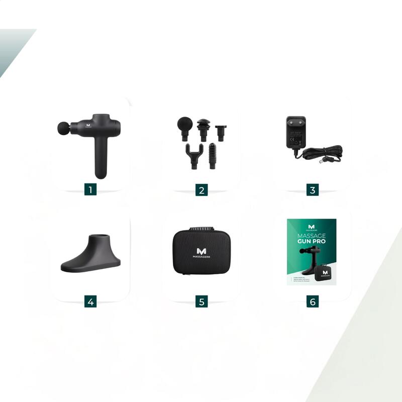 Pistolet de Massage PRO – Appareil de Massage Sport et Relaxation
