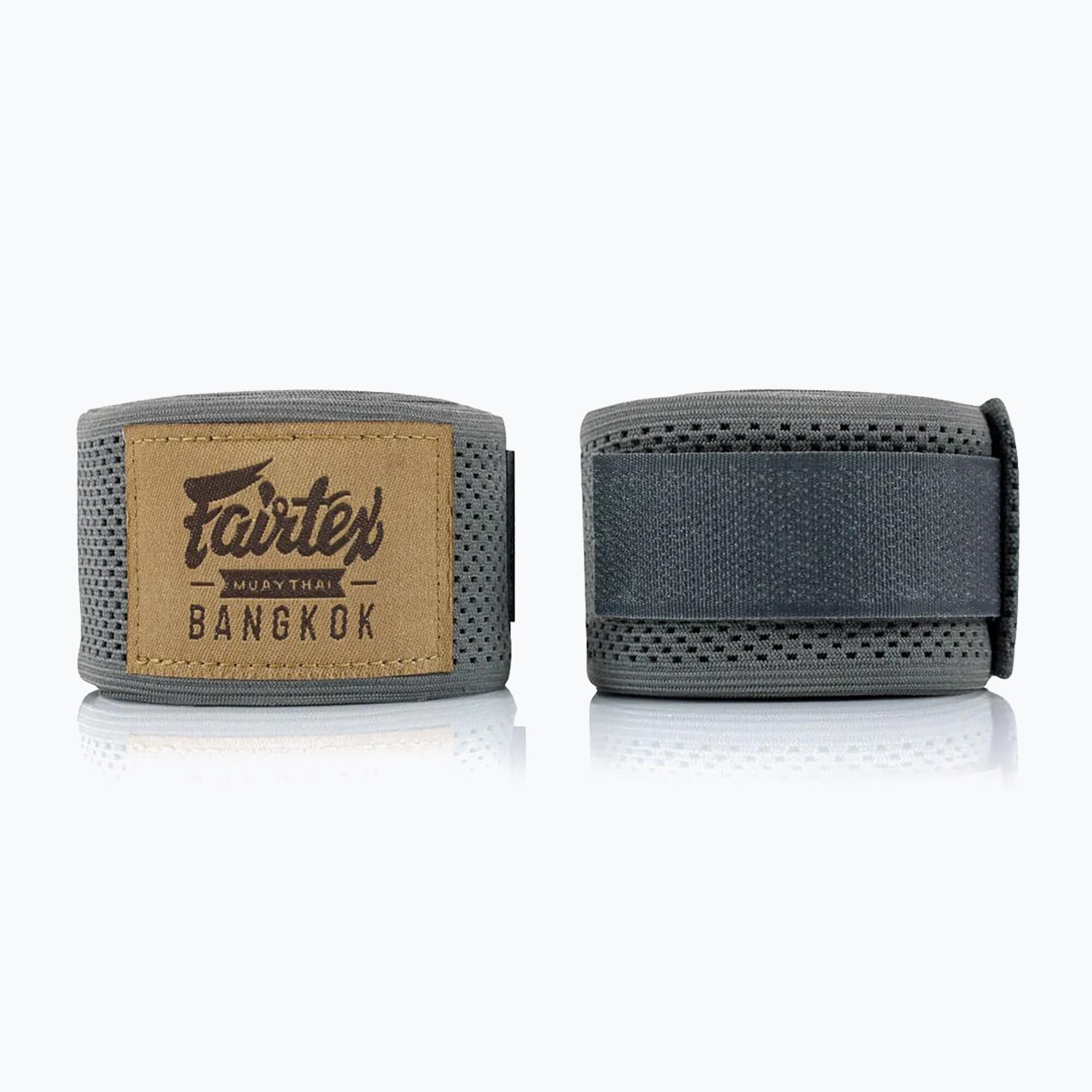 Owijki Bokserskie Fairtex - Bandaże HW4 Szare 4,5m 3/3