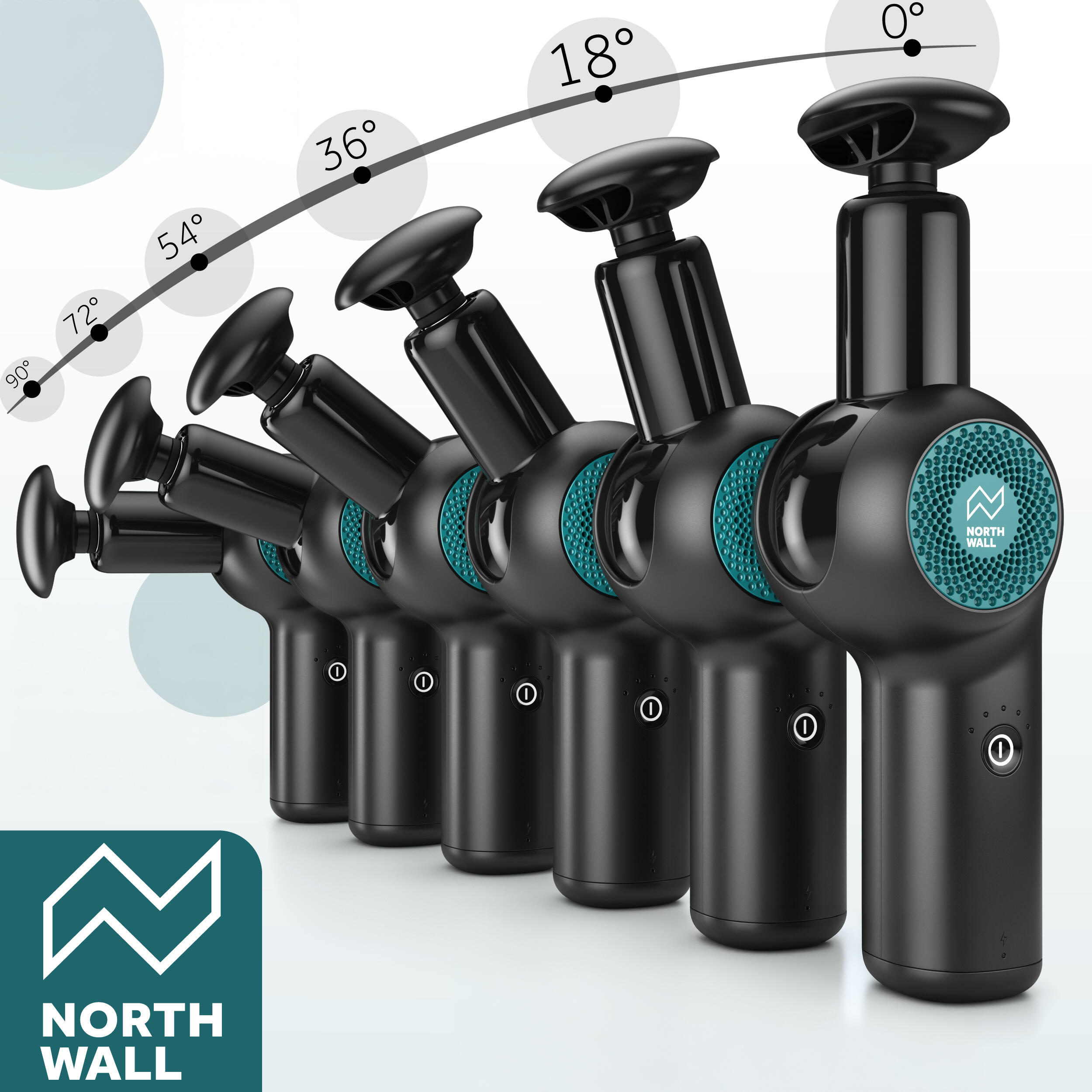 Pistolet de massage Northgun FLEX - Massage Gun Professionnel 3/3
