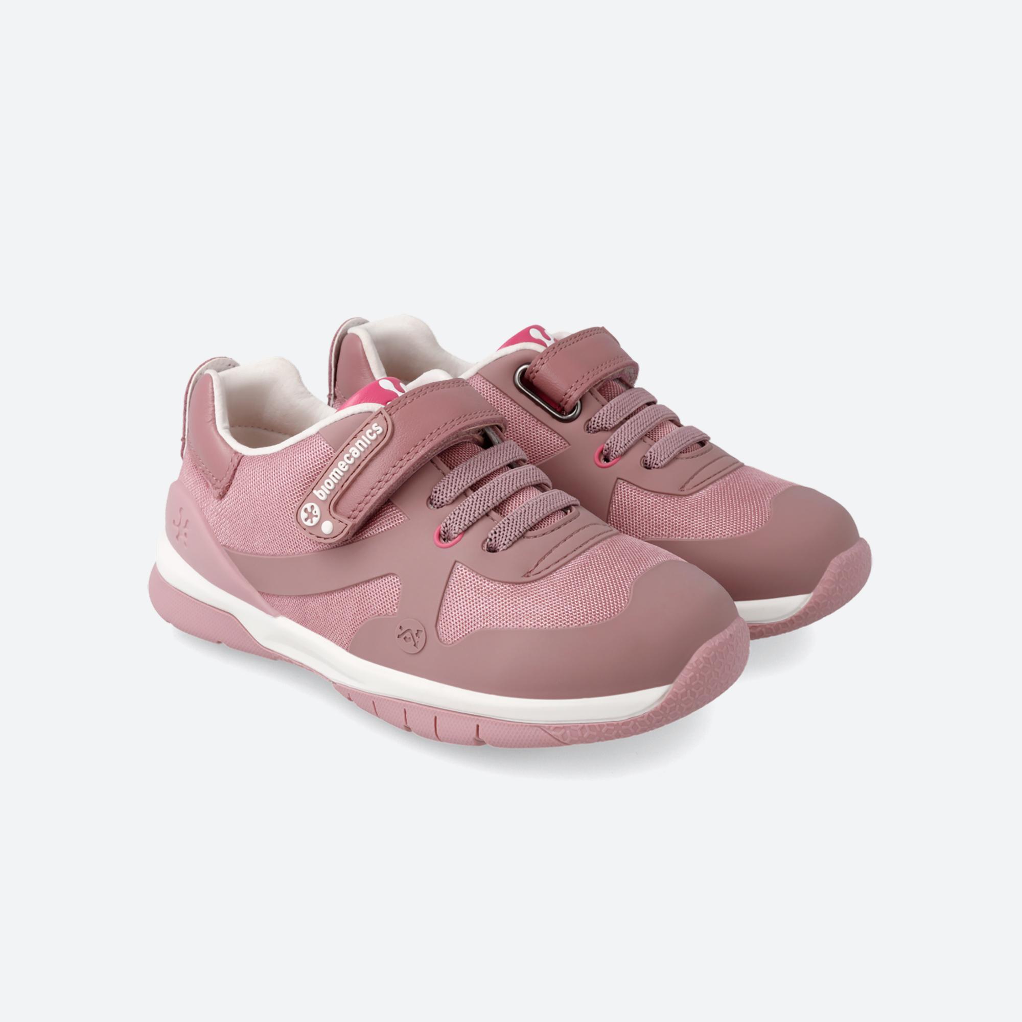 Zapatillas Deportivas Niños Biomecanics 221007B Rosas Cierre Adherente 2/5