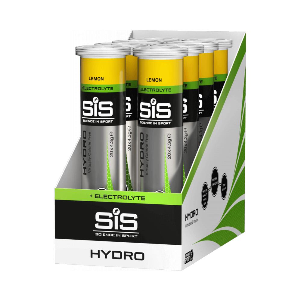 SCIENCE IN SPORT SIS GO Hydro Tablet (8x20Tabs) Lemon - Energia e resistenza - Elettroliti