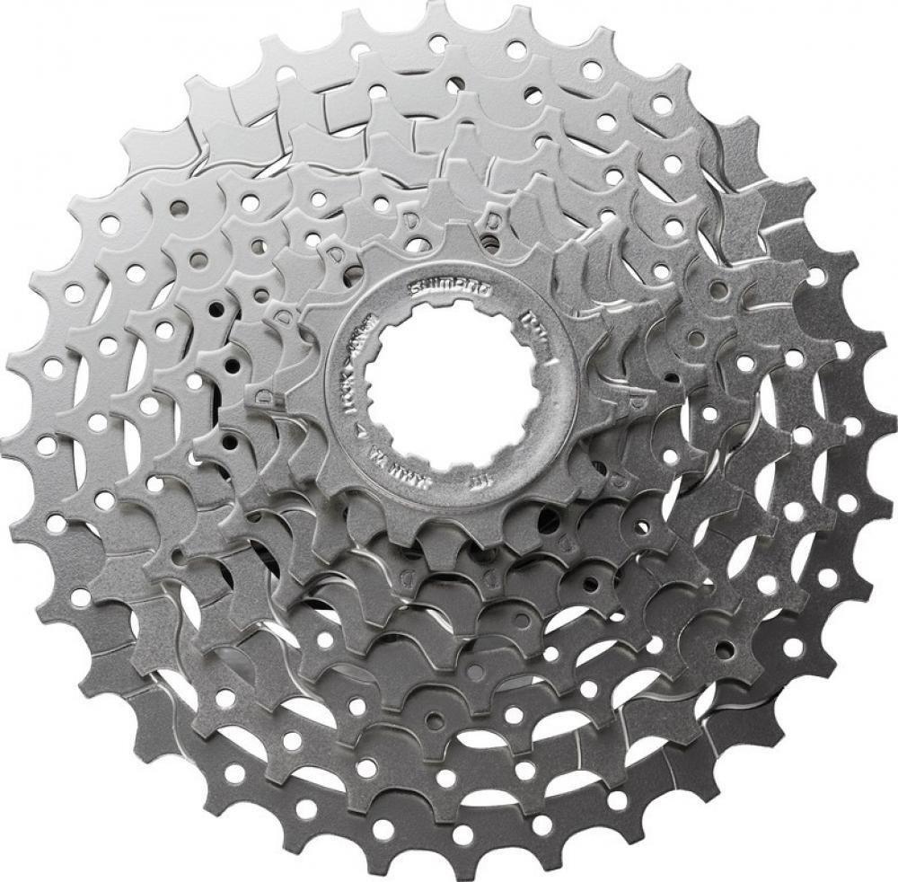 Shimano Alivio M4000 CS-HG400 9 Speed 11-36T HG Mountain Bike Cassette - Silver 2/3