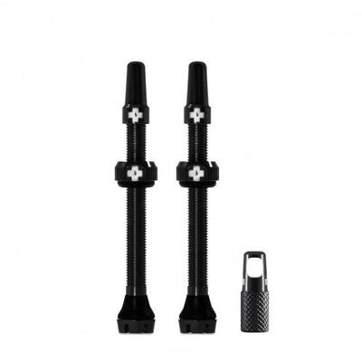 Valvole per biciclette MUC-Off V2 senza tubo da 60 mm nero