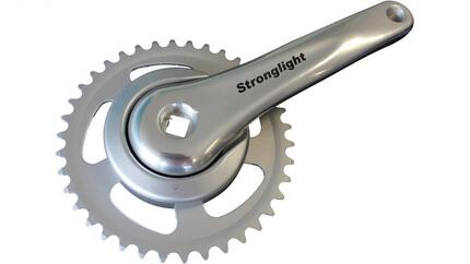 Stronglight EARTH Kurbelgarnitur 170mm 38Z silber