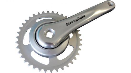 Stronglight EARTH Kurbelgarnitur 170mm 38Z silber