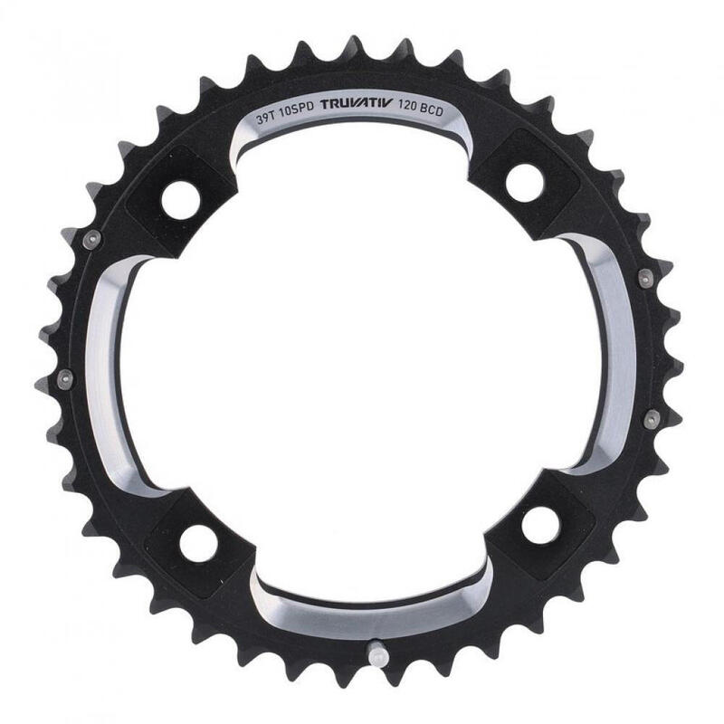 Sram Mtb 2x10 Long Pin Gxp Chainring Matt Black