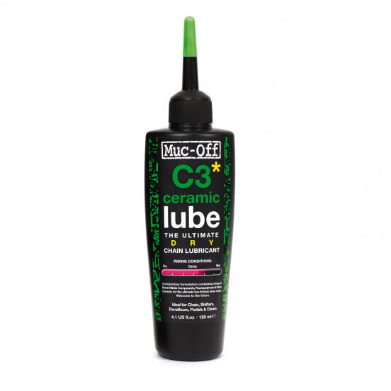 MUC-OFF Muc Off Kettenöl C3 Dry Ceramic Lube 120 ml