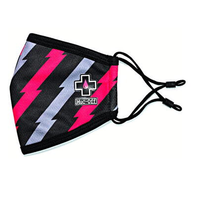 Gesichtsmaske - Pink / Grau