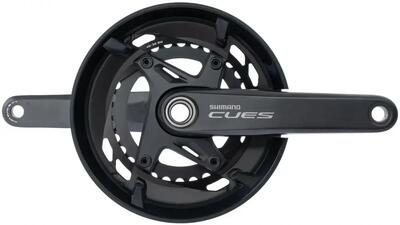 Guarnitura doppia Shimano Cues Fc-U6010-2 11V