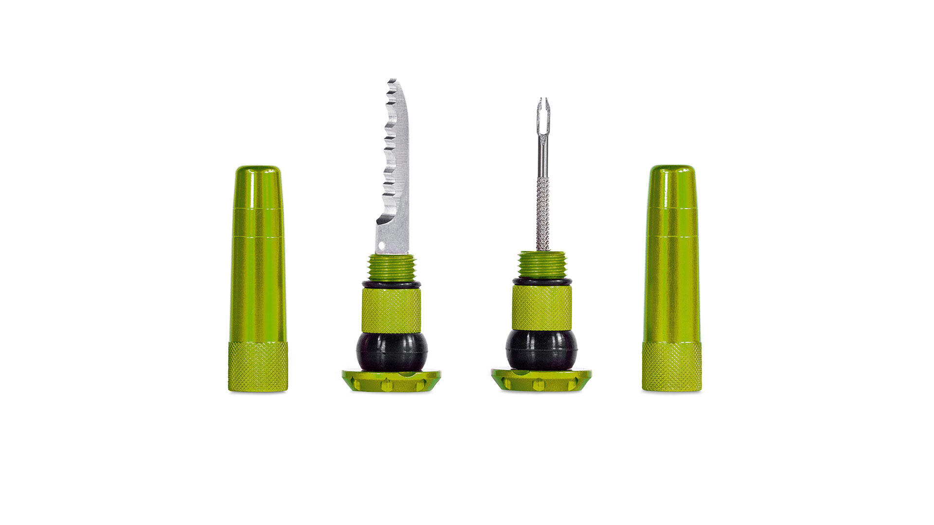 Stealth Tubeless Puncture Plugs Green 2/3