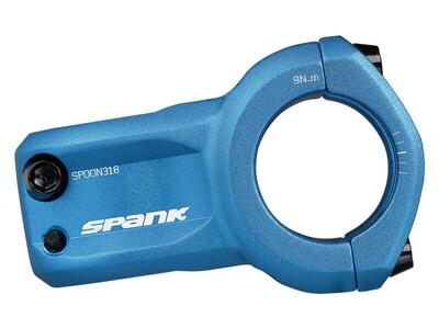 Spank spoon 318 stuurpen 31,8mm blauw 43