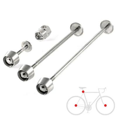 Set 02 voor voorwiel + achterwiel + zadelpen