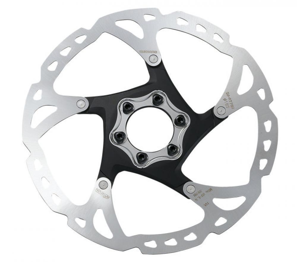 Shimano 1x disque de frein Deore XT SM-RT76 S2 160 mm standard 6 trous 2/2
