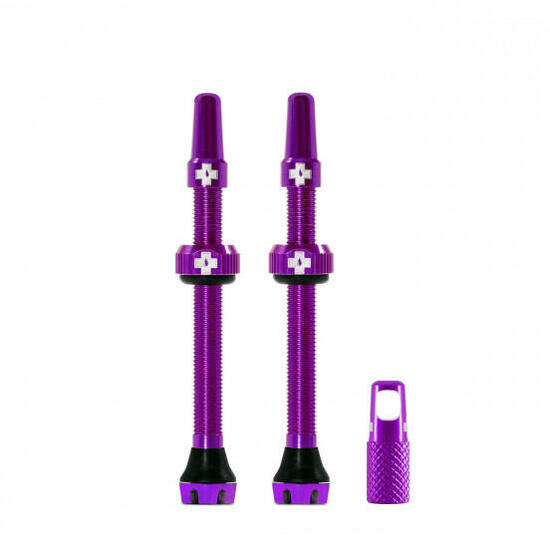 Kit de valves tubeless V2 (paire) 60mm Purple