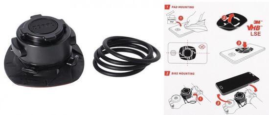 Adaptateur smartphone universel pour supports Zefal bike/handlebar/armand/car mo