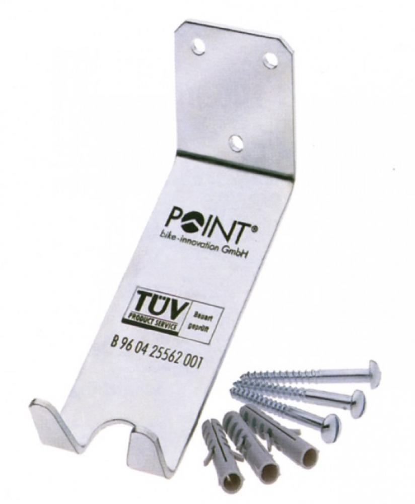 Point Wandhalter zum Einhängen am Pedal mit Befestigungsmaterial 3/3
