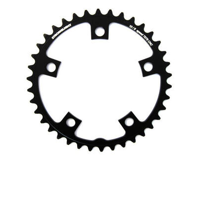 Stronglight kettingblad zicral 7075-t6 34t 110 mm zwart.