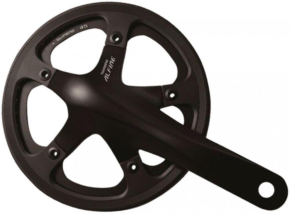 SHIMANO pédalier ALFINE FC-S501 - 39 dents, noir 2/3