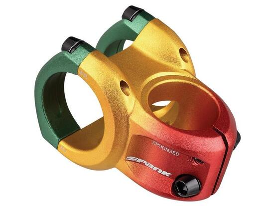 Spank Spoon 350 attacco manubrio 35mm Rasta Edition Rasta 45