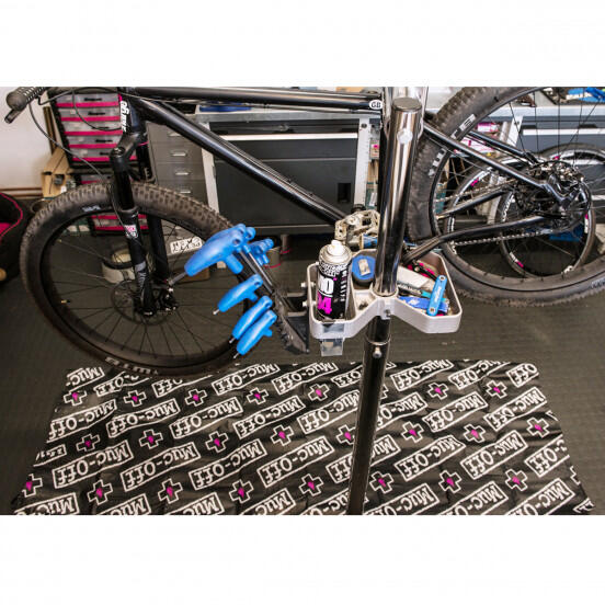 Muc Off Bodenmatte Bike Mat, Schwarz Decathlon