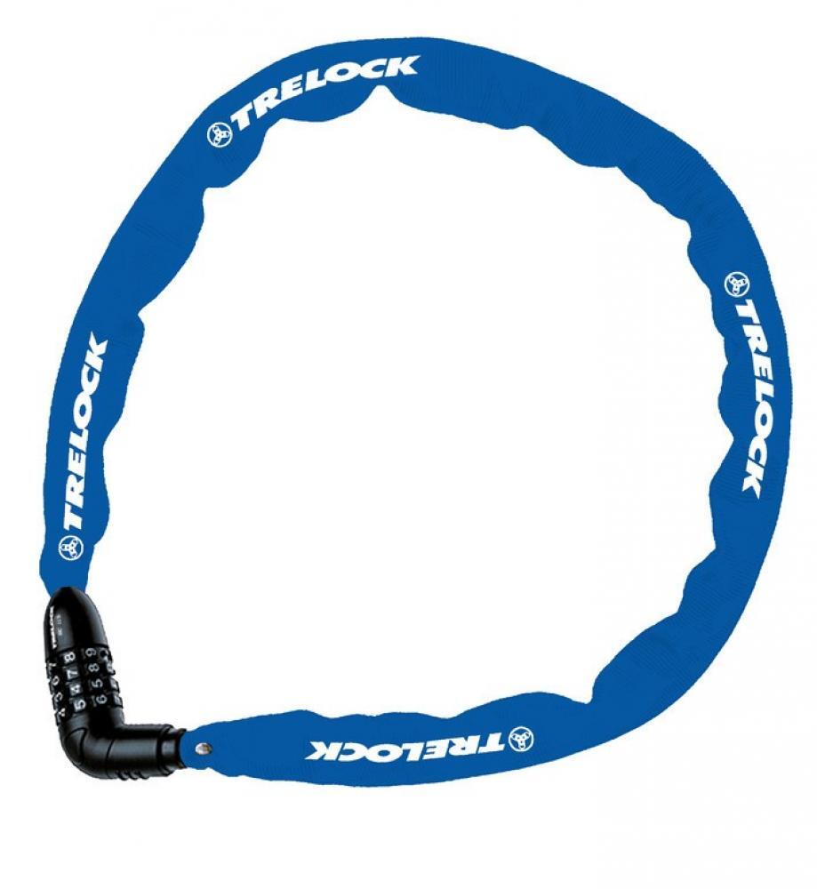 TRELOCK Antivol à chaîne BC 115 Code, longueur 110cm, Ø4mm 3/3