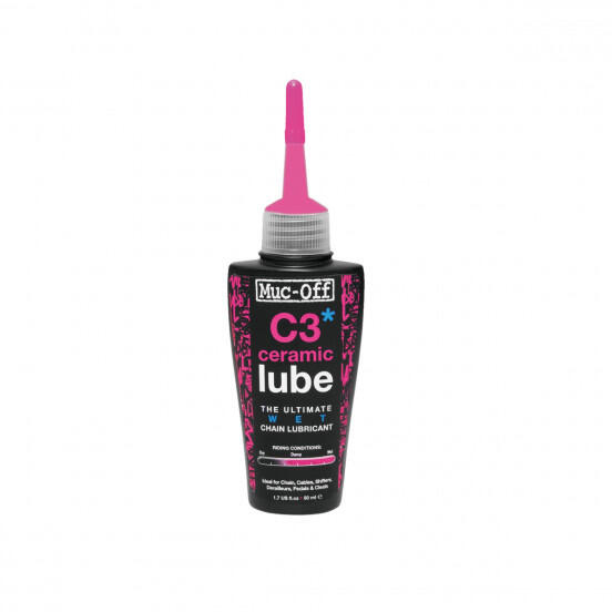 Muc-Off C3 Ceramic Wet Láncolaj 50ml - Nedves időjárásra