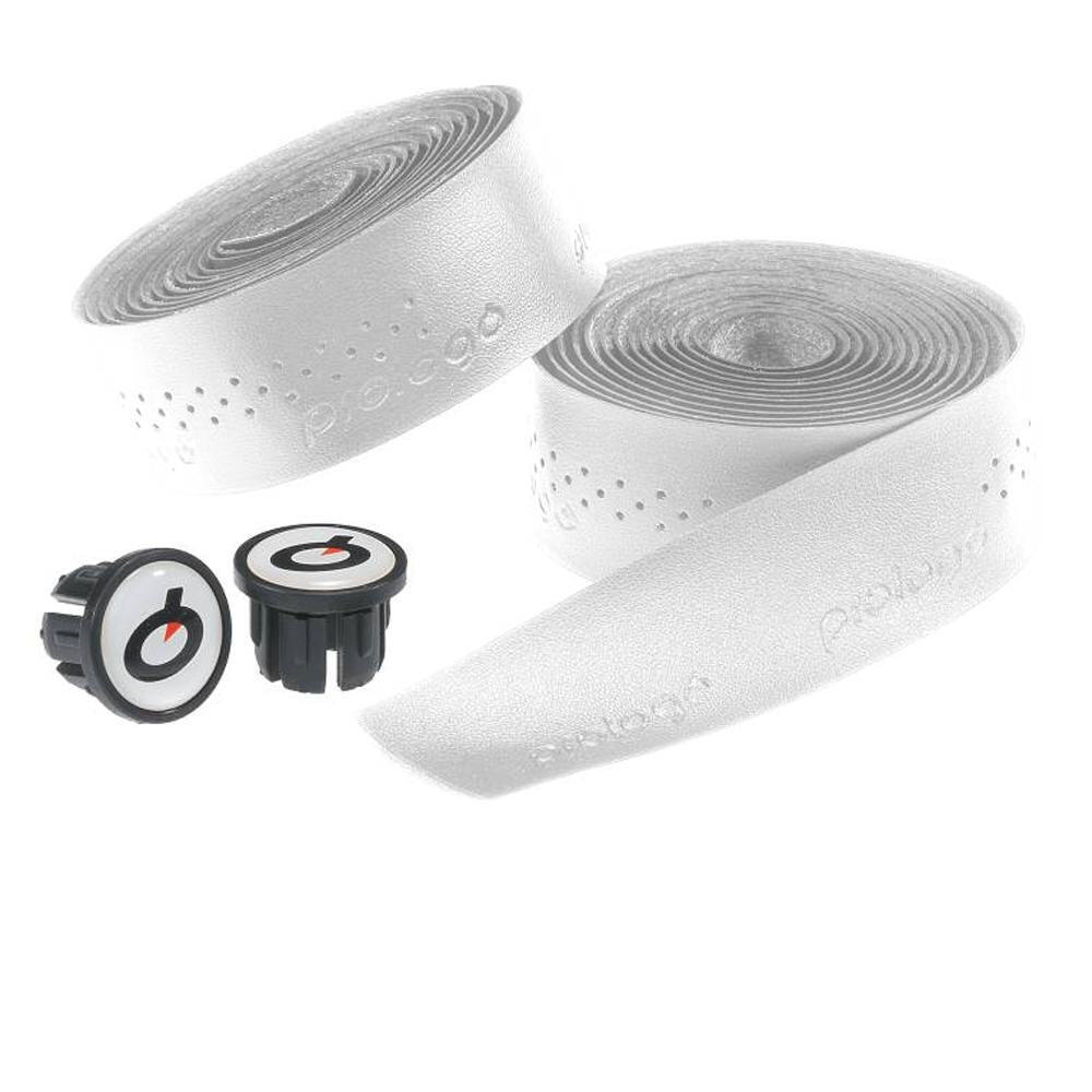 Prologo Lenkerband MICROTOUCH weiß, mit Stopfen 3/3