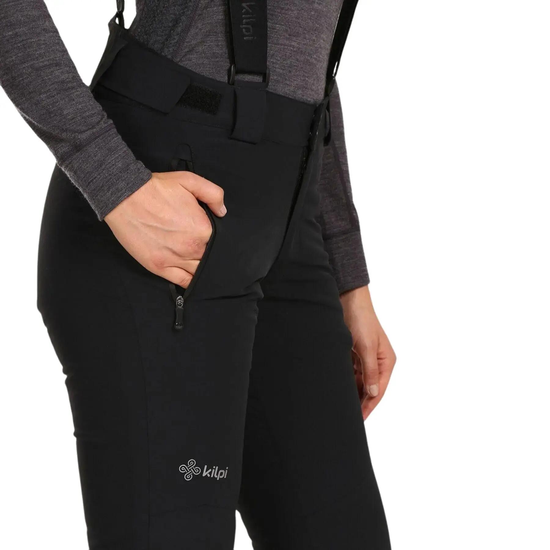 Pantaloni Ski si Snowboard KILPI Eurina, Negru, Femei 3/6