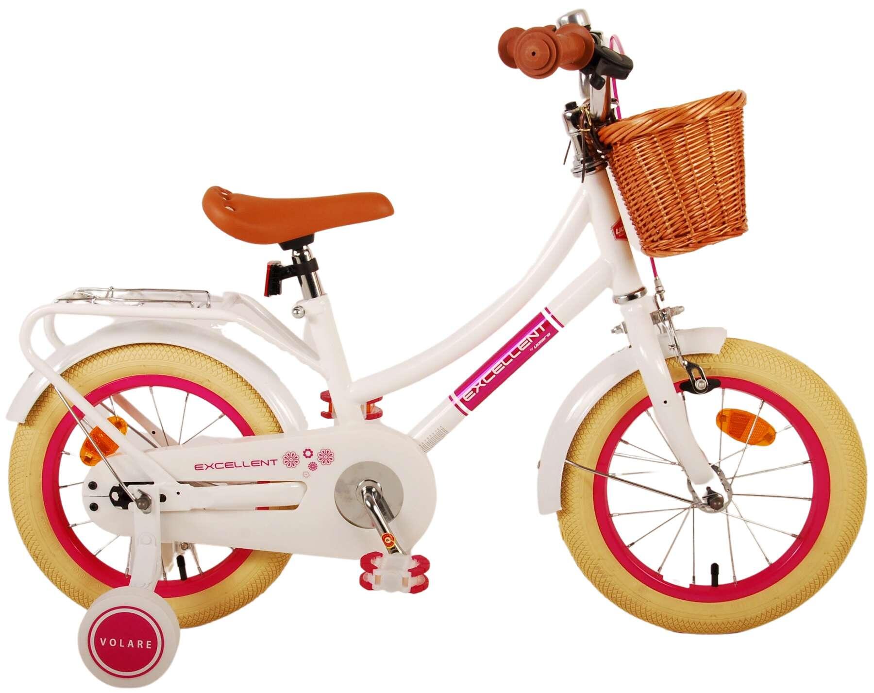 VOLARE BICYCLES VOLARE BICYCLES Kinderfahrrad  Excellent, 14  Zoll, weiß