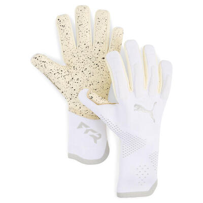 Future ultimate nc football keepershandschoenen puma white silver metallic