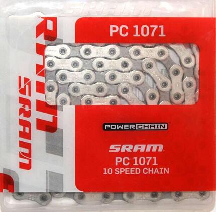 Sram Chaine PC 1071 Hollow Pin 10 Vitesses 114 maillons