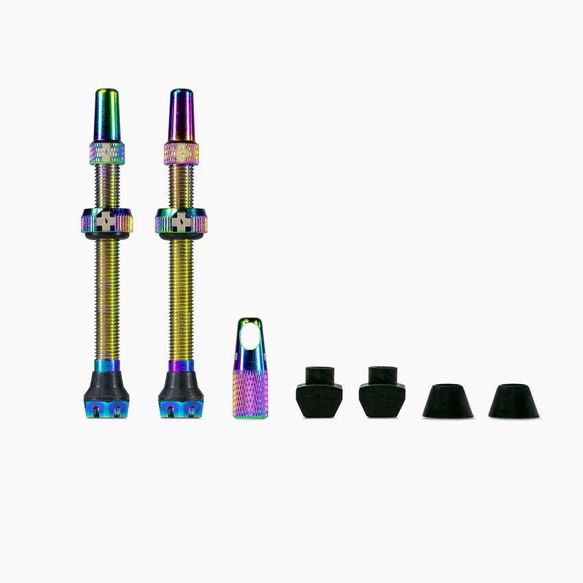 Tubeless v2 kleppen kit (paar) 60 mm rood 5/7