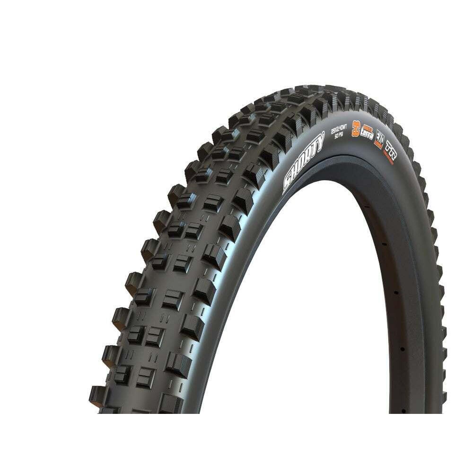 Opona rowerowa Maxxis Shorty 29x2.4 zwijana DD/TR/3CMG