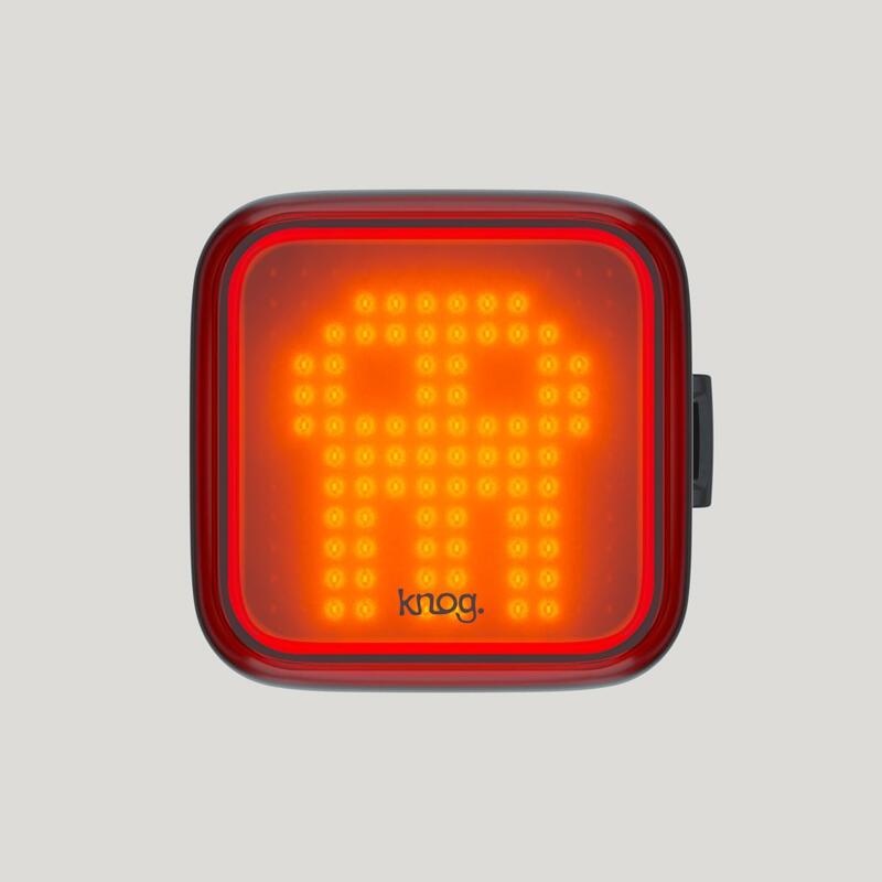 Lampa rowerowa tylna Knog Blinder Skull